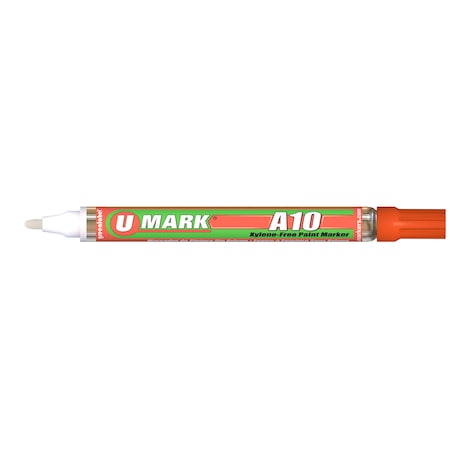 U-Mark A10 Paint Marker Orange 2mm 12/bx 10107